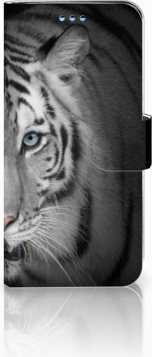 Boekhoesje voor Samsung Galaxy S9 Telefoonhoesje met Pasjes Tijger