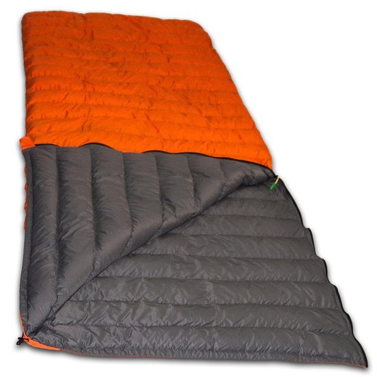 LOWLAND OUTDOOR® Donzen slaapzak - Super compact blanket - 210 x 80 cm -  590gr +8°C | bol.com