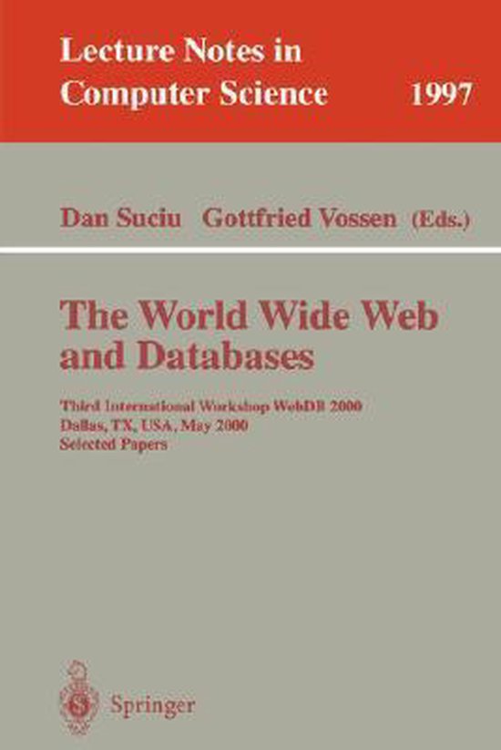 The World Wide Web and Databases - cover