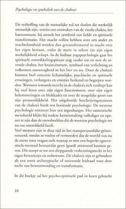 Psychologie en symboliek van de chakra's