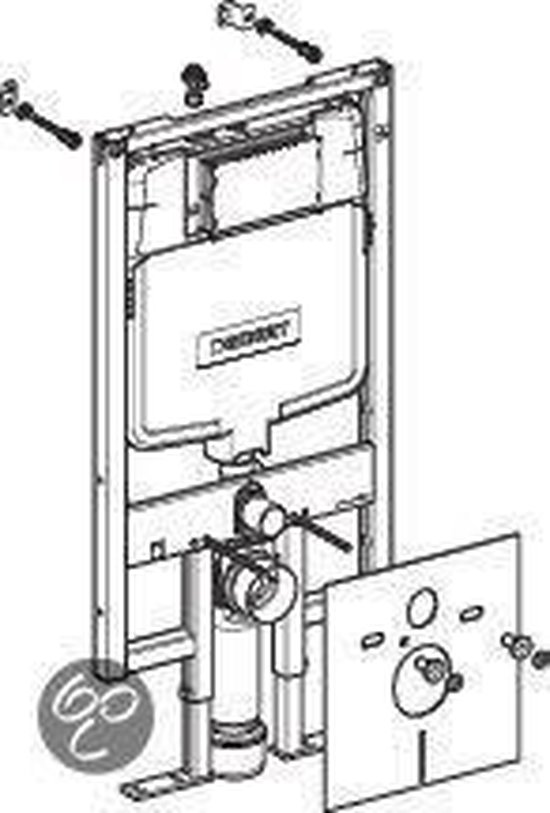 Geberit Support UP720 - Systèmes De Câble 242.417 Pour Installation Hydro-Sanitaire