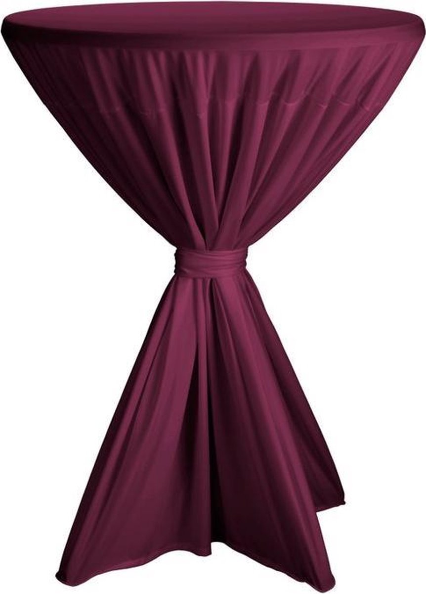Statafelhoes Fiesta - 80-90cm - knitted 140 gr/m2 (100% Polyester) - Bordeaux