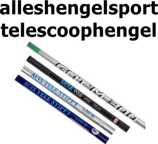 bossen lancering mengsel Telescoophengel alleshengelsport 7 meter | bol.com