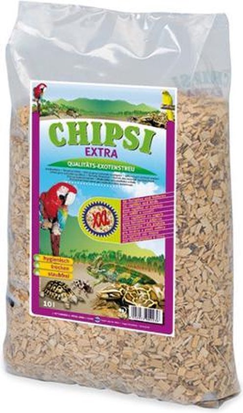 Chipsi Extra beukenhoutspaanders medium 15kg - Chipsi