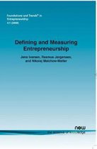 Defining and Measuring Entrepreneurship