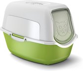 Rotho My Pet Kattenbak - Groen/Wit - 55,5 x 40 x 38,7 cm