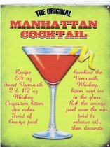 Manhattan Cocktail  30x40 cm