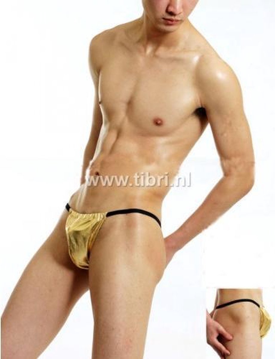 Erotische Gouden heren string - Tibri | bol.com