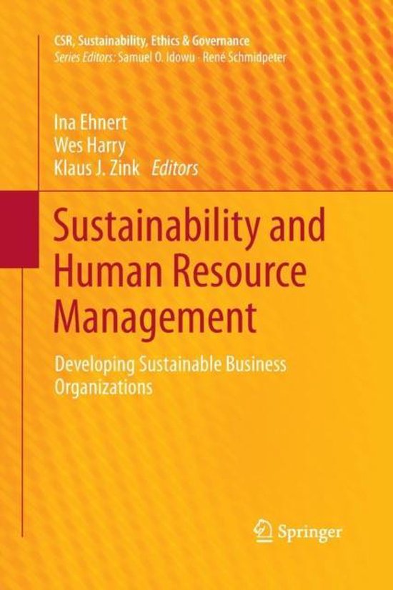 CSR, Sustainability, Ethics & Governance- Sustainability and ... - cover