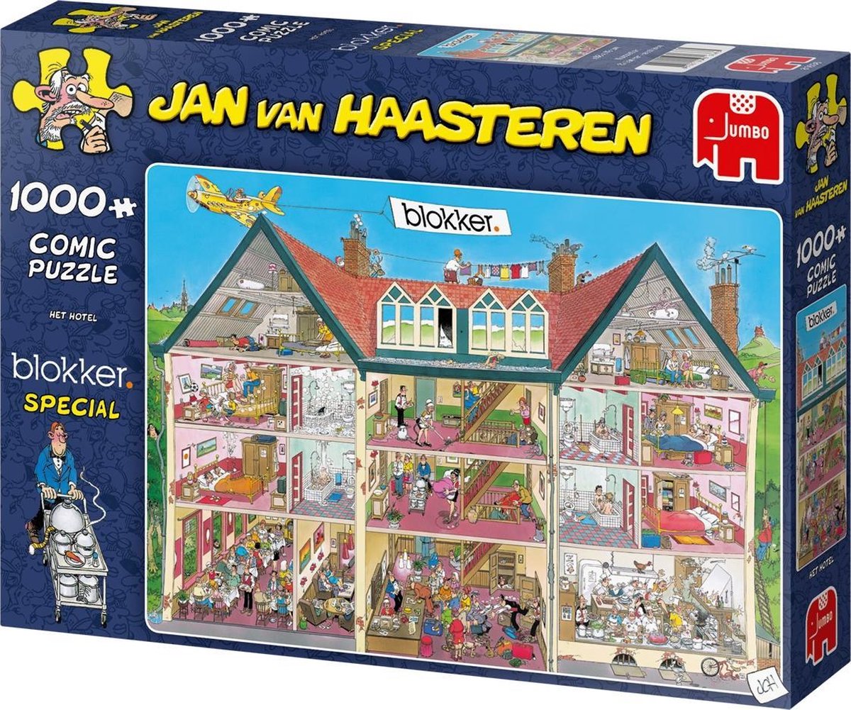 Jan van Haasteren Het Hotel Retailer Special 1000 stukjes | bol.com