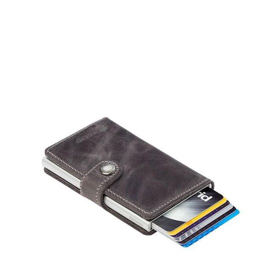 focus Mexico halsband Secrid Mini Wallet Vintage Grey | bol.com