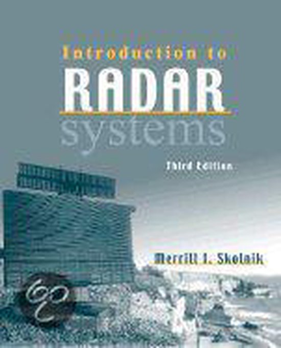 Introduction to Radar Systems 9780072909807 Merrill Skolnik