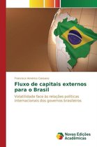 Fluxo de capitais externos para o Brasil