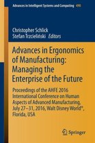 Advances in Ergonomics of  Manufacturing: Managing the Enterprise of the Future