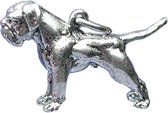 Zilveren Boxer COOLDOG™ ketting Hanger Hond 3D bedel .925