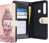 Samsung Galaxy A9 2018 Bookcase hoesje - CaseBoutique - Boeddha Boeddha print - Kunstleer