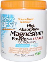 High Absoprtion Magnesium Powder with TRAACS (200 g) - Doctor's Best