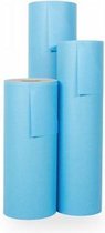 Cadeaupapier Blauw - Rol 30cm - 200m - 70gr | Winkelrol / Apparaatrol / Toonbankrol / Geschenkpapier / Kadopapier / Inpakpapier