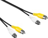 Tulp mono audio video kabel - 1 meter - male male