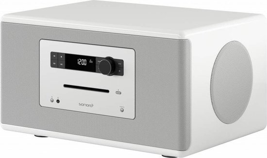 monteren schreeuw Veel Sonoro HIFI 510 - Wit | Stereo Speaker - Dab radio - CD-Speler - Bluetooth  | bol.com