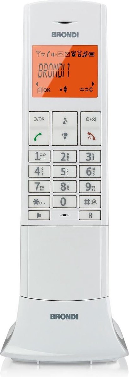 Brondi Lemure DECT-telefoon Nummerherkenning Wit
