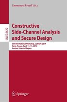 Lecture Notes in Computer Science 8622 - Constructive Side-Channel Analysis and Secure Design