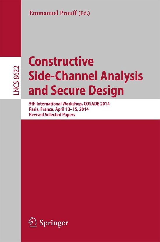 Springer Nature Proceedings Computer Science - Constructive  ... - cover