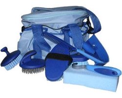 foto van HB - Gevulde poetstas - Blauw - 9 Delig - Extra stevig