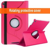 Xssive Tablet Hoes Case Cover voor Samsung Galaxy Tab S5e T720 / T725 - 360 graden draaibaar - Hot Pink
