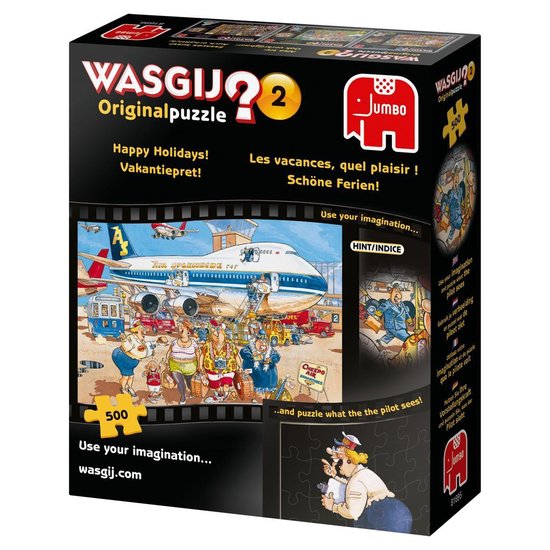 Wasgij Original 2 puzzel Vakantiepret 500 stukjes | bol.com
