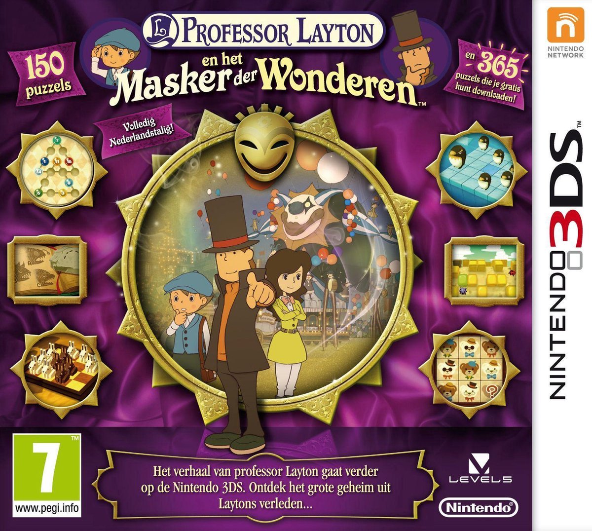 Professor Layton: En Het Masker Der Wonderen - 3DS | Games | bol