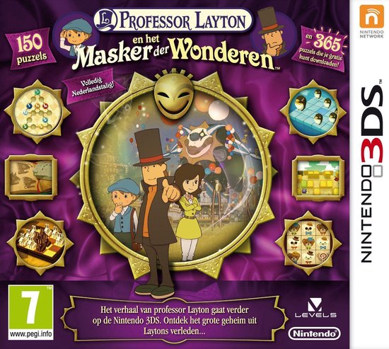 Professor Layton: En Het Masker Der Wonderen - 3DS | Games | bol.com