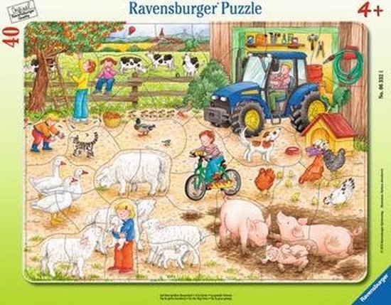 Ravensburger - Puzzle Enfant - Puzzle cadre 15 p…