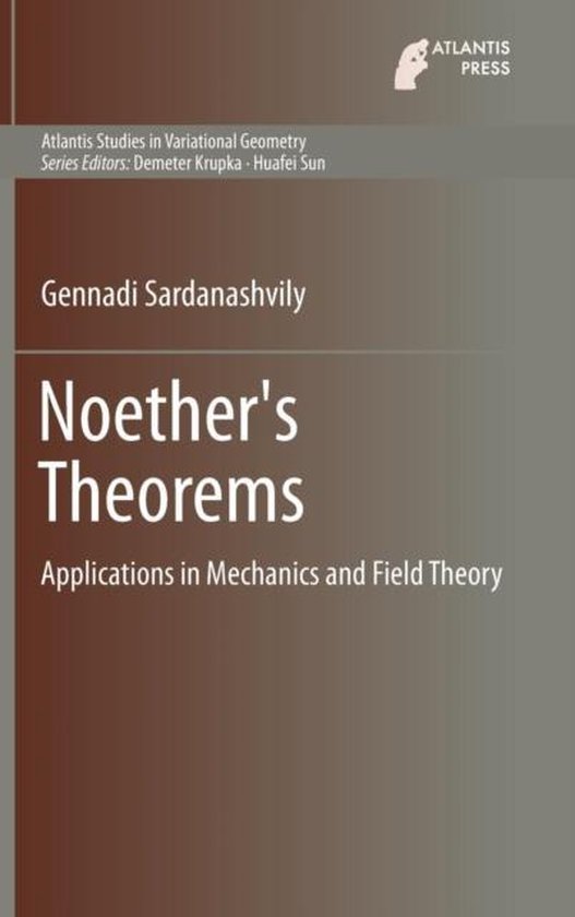Boek cover Noether s Theorems van Gennadi Sardanashvily (Hardcover)