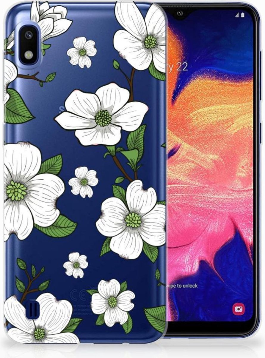 Samsung Galaxy A10 TPU Case Dogwood Flowers