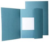 Dossiermap Folio Blauw Huismerk
