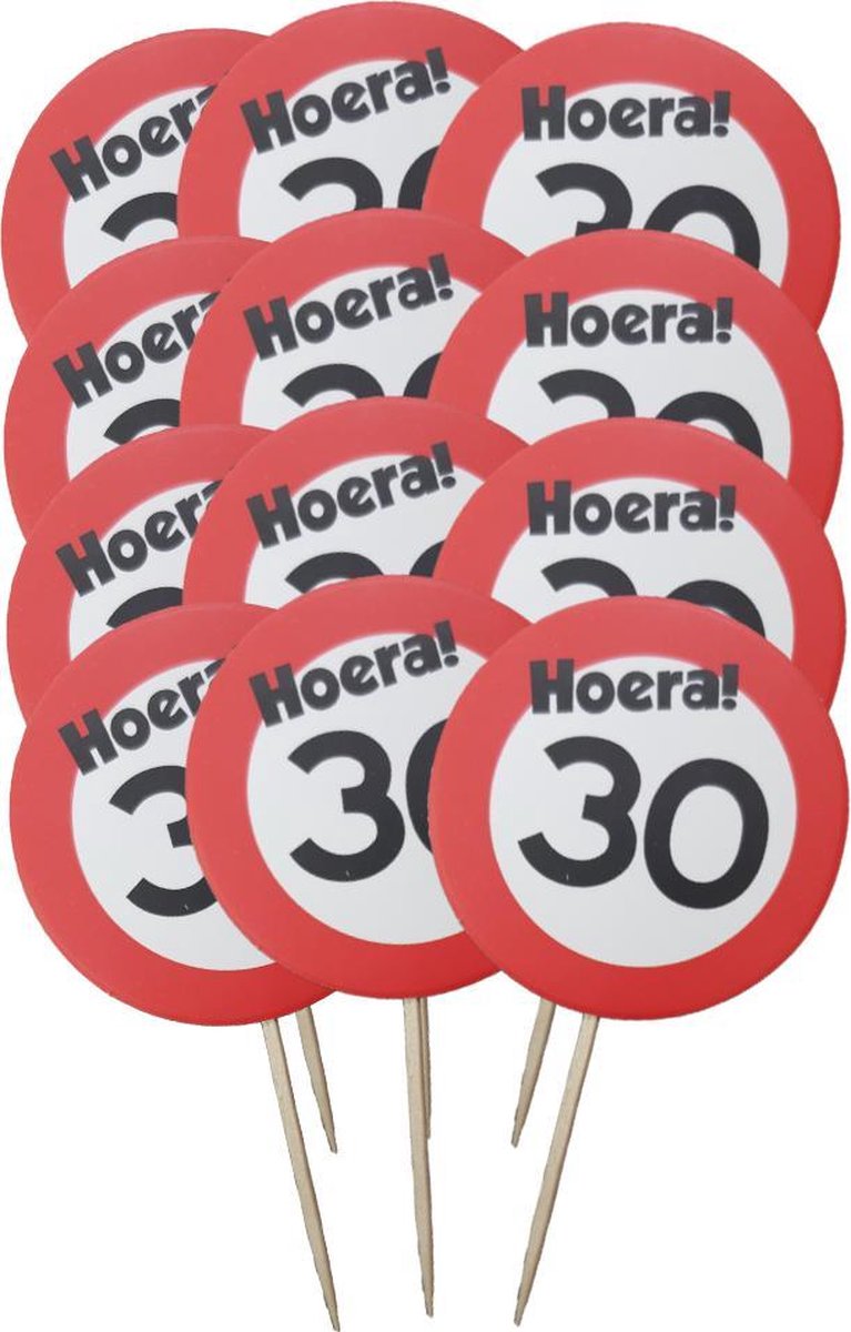 Cocktail Prikkers Hoera 30 Jaar