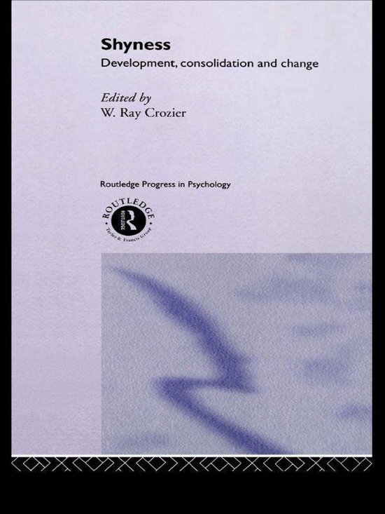 Routledge Progress in Psychology - Shyness - cover
