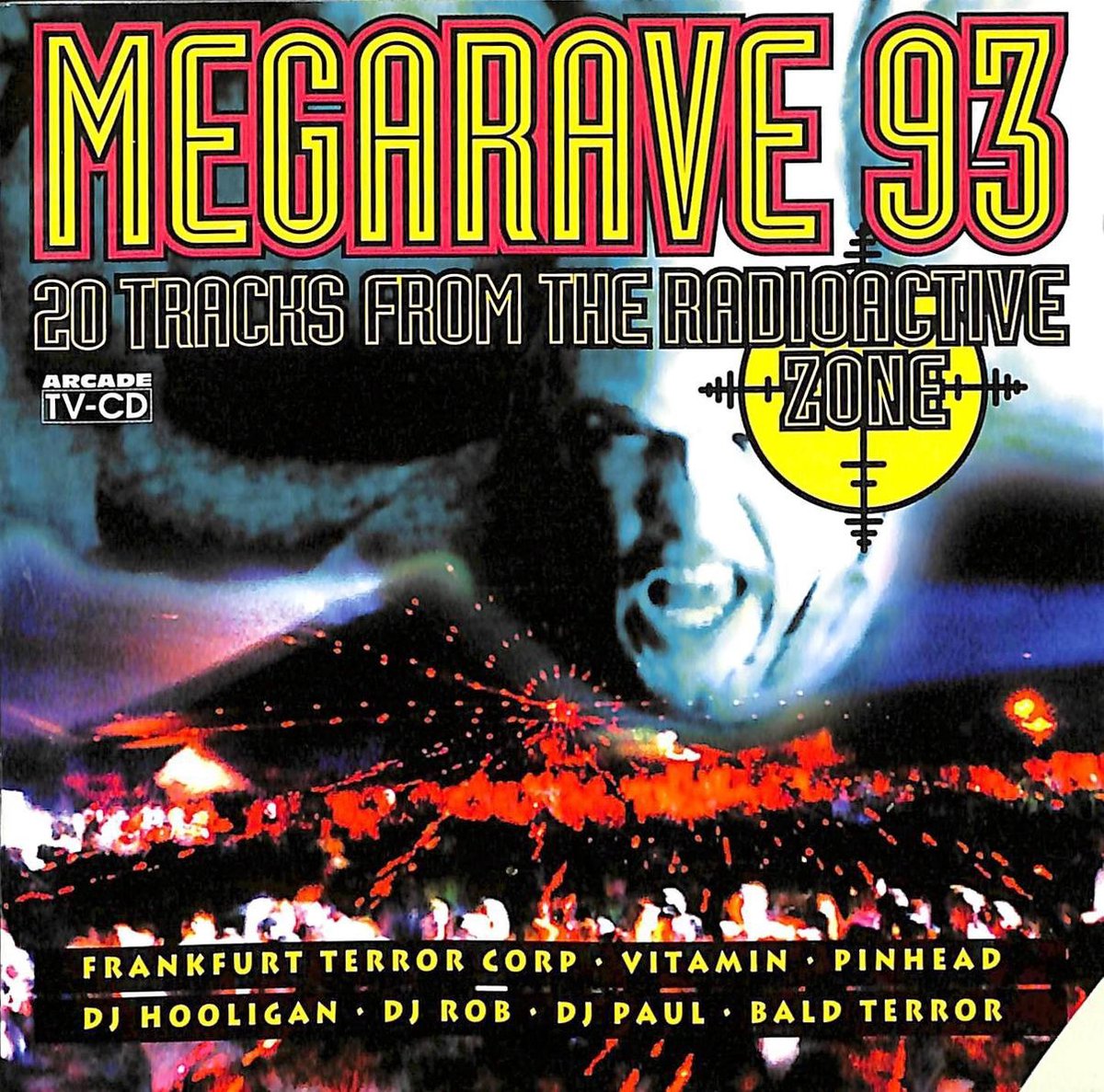 Afbeelding van product Megarave 93. 20 tracks from the radioactive zone  - Various