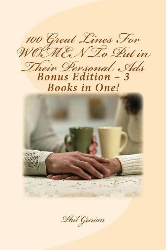 100 Great Lines For Women To Put in Their Personal Ads – B ... - cover