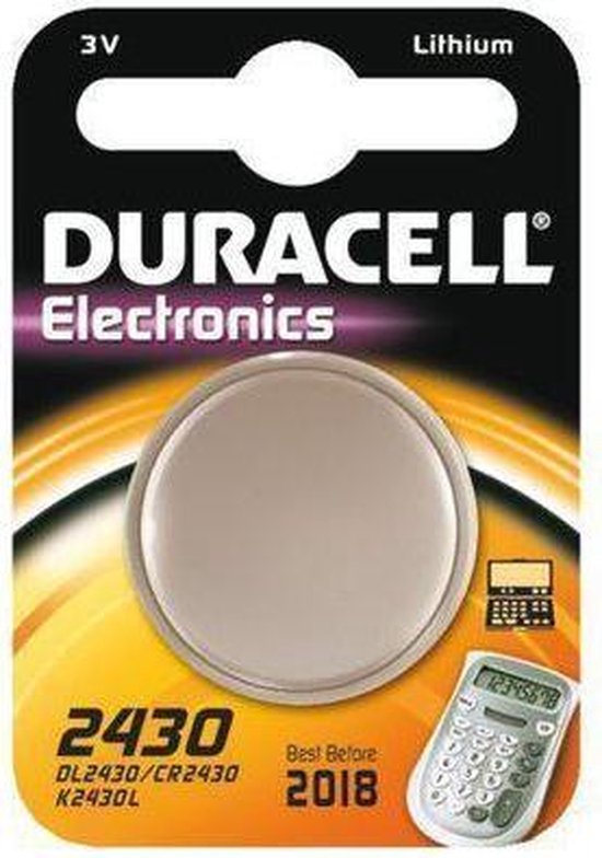 Duracell Knoopcel Batterij 2430 - Per stuk | bol.com