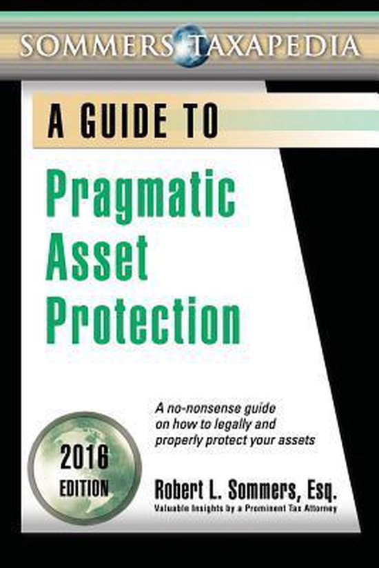 Pragmatic Asset Protection Book - cover