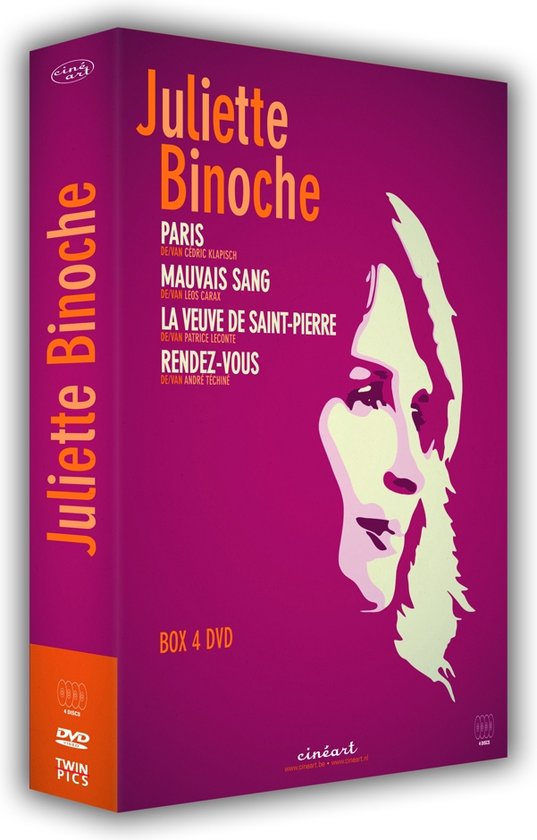 Cover van de film 'Juliette Binoche Box'