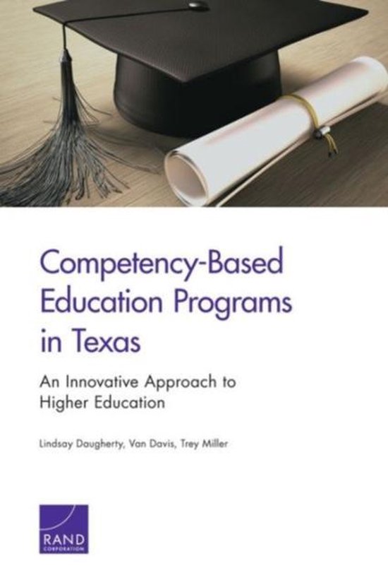 CompetencyBased Education Programs in Texas 9780833091765 Lindsay