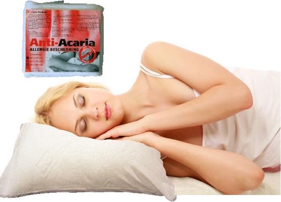 Anti-Acaria allergie bescherming kussensloop
