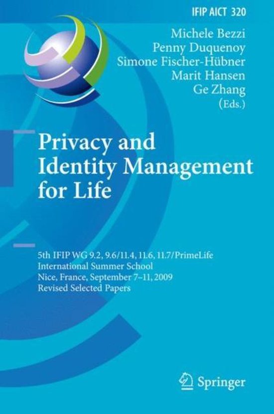 IFIP Advances in Information and Communication Technology320 ... - cover