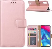 Xssive Hoesje voor Samsung Galaxy M10 - Book Case - Rose Goud