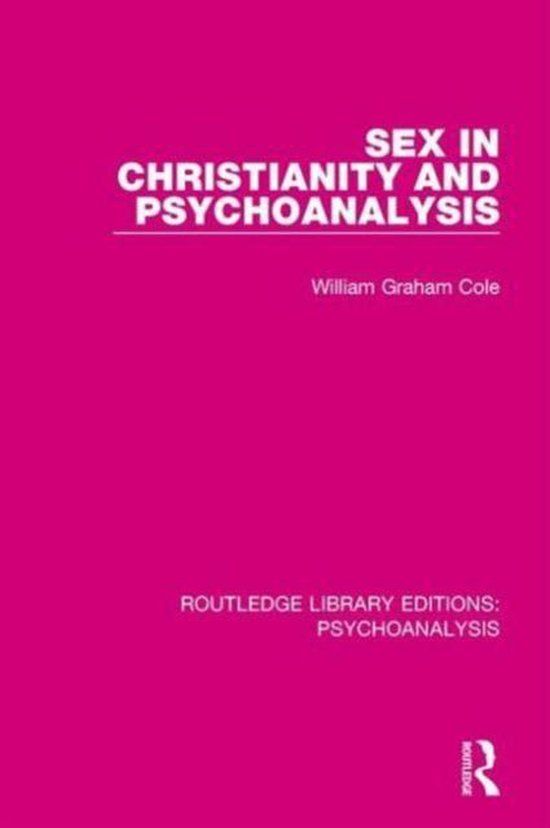 Sex in Christianity and Psychoanalysis - cover