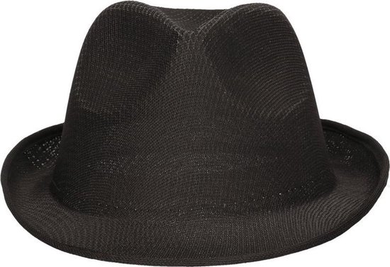Zakenman Aas Magnetisch Zwart trilby hoedje/gleufhoed voor volwassenen - Partyhoeden - Verkleed  hoedjes | bol.com