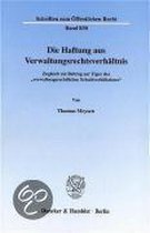 Die Haftung Aus Verwaltungsrechtsverhaltnis